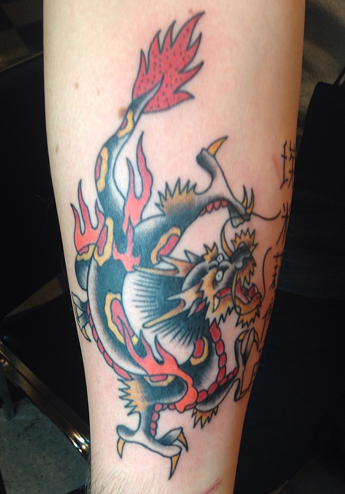 Dragon PINSTRUCK TATTOOS