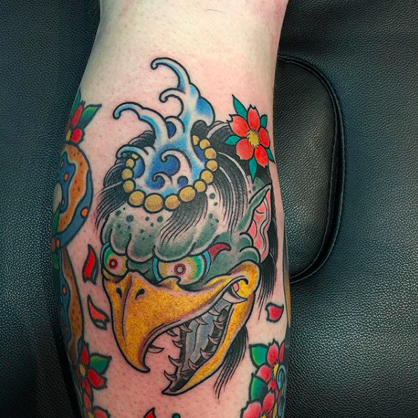 Traditional Bird PINSTRUCK TATTOOS